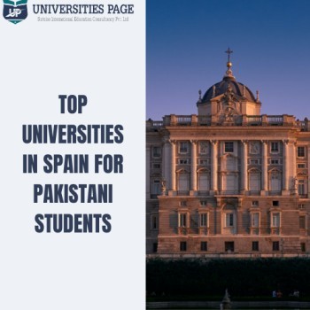 Top universities in Spain for Pakistani students